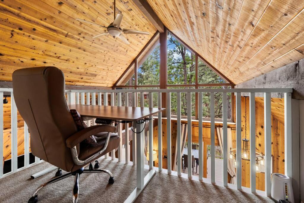 Luxury Cabin Oasis Getaway Heart Of Munds Park מראה חיצוני תמונה